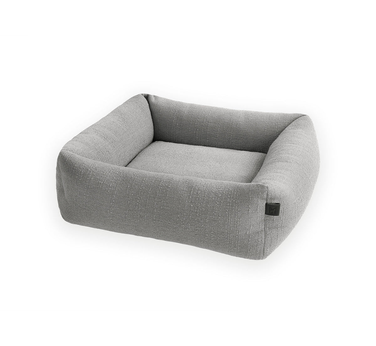 MiaCara Campo Piccolo dog bed in Pebble, packshot