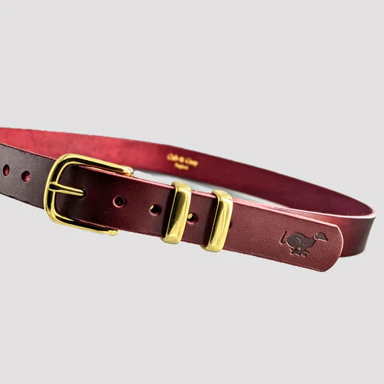 Leather Belt - Sedgwick Leather - Detail view