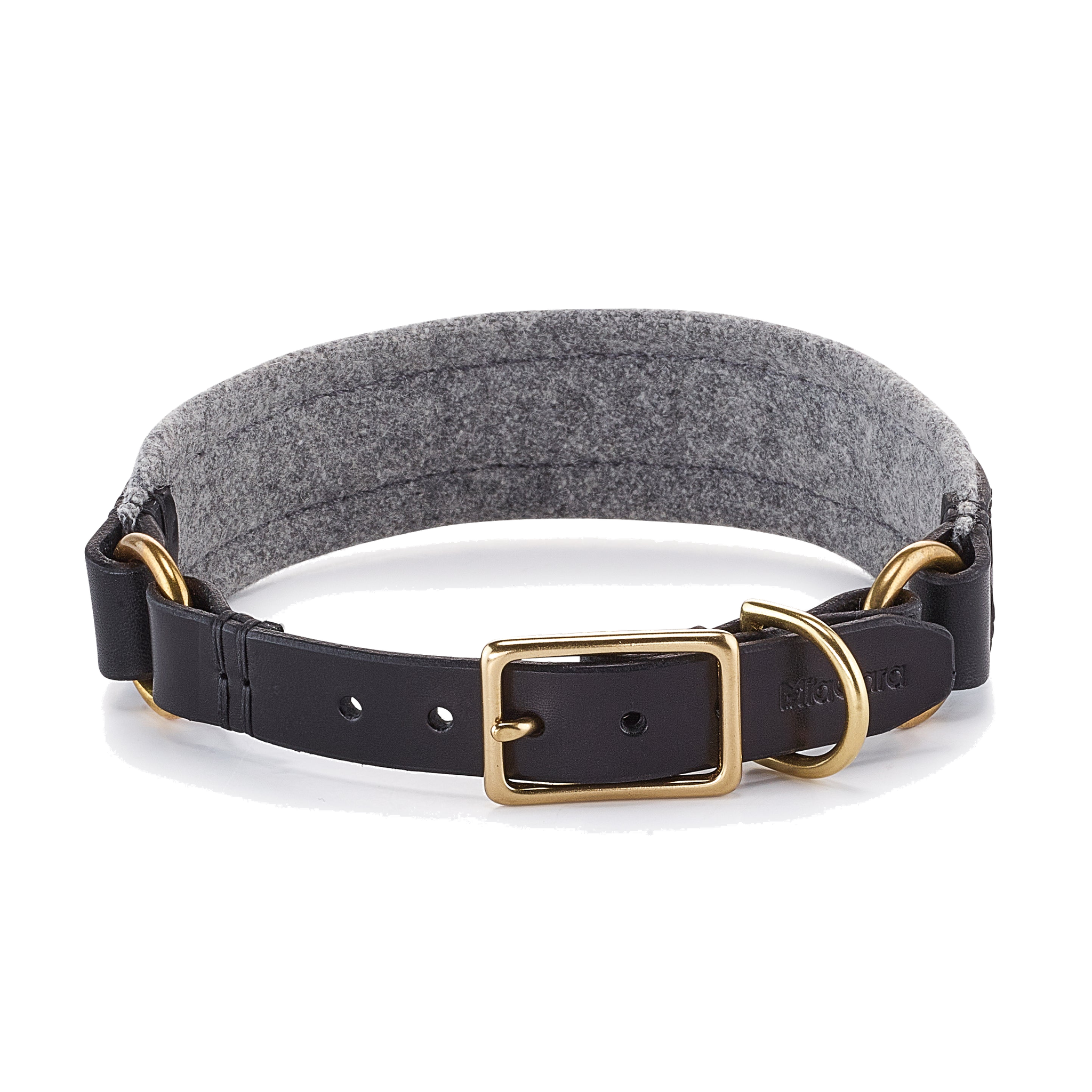 MiaCara Siena designer dog collar showcasing German minimalist design craftsmanship