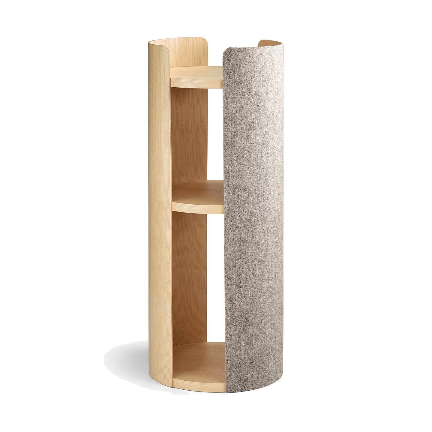 MiaCara Torre modern cat tower with cylindrical design, sustainable materials and minimalist German craftsmanship
