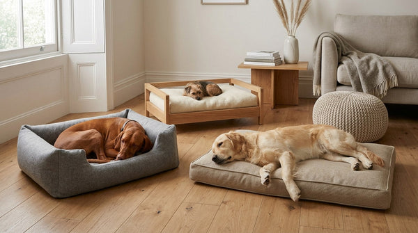 Box Bed, Cushion, Basket or Pouffe: Choosing the Right Dog Bed Shape
