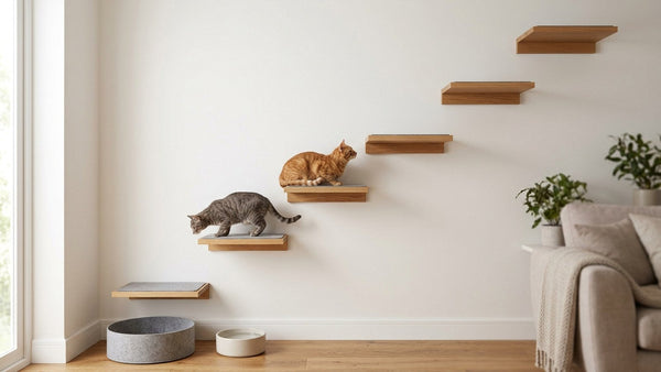 Cat Wall Shelves: How to Plan a Floor-to-Ceiling Climbing Route