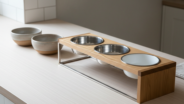 Dog Feeder Materials: Ceramic vs Metal vs Wood Comparison