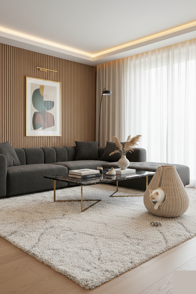 Pet-Friendly Living Room Design | Interior Ideas