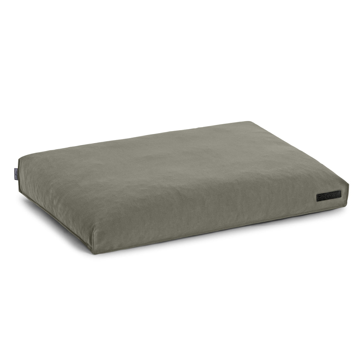 MiaCara Comodo dog cushion in Sage, packshot