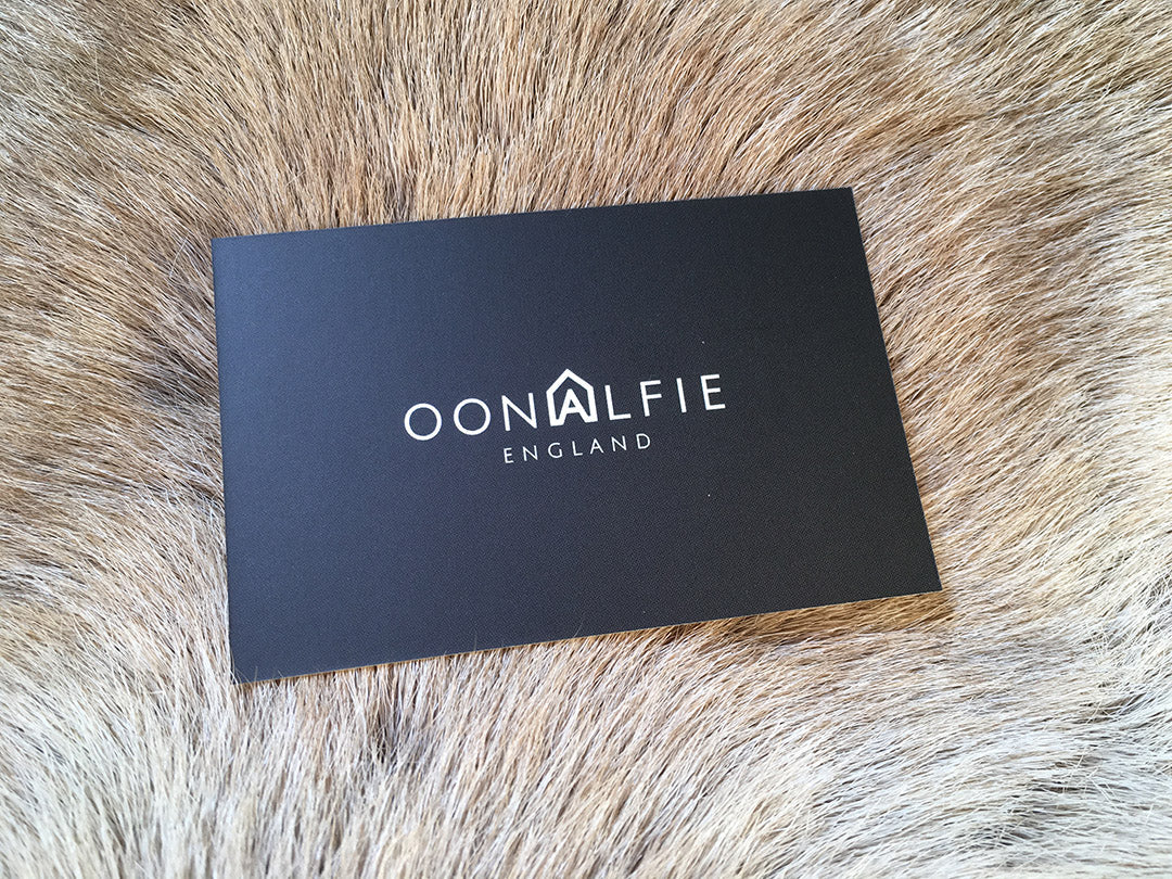 Oonalfie 12mm clip rope lead with coastal colourway and solid brass clip, handmade in Britain