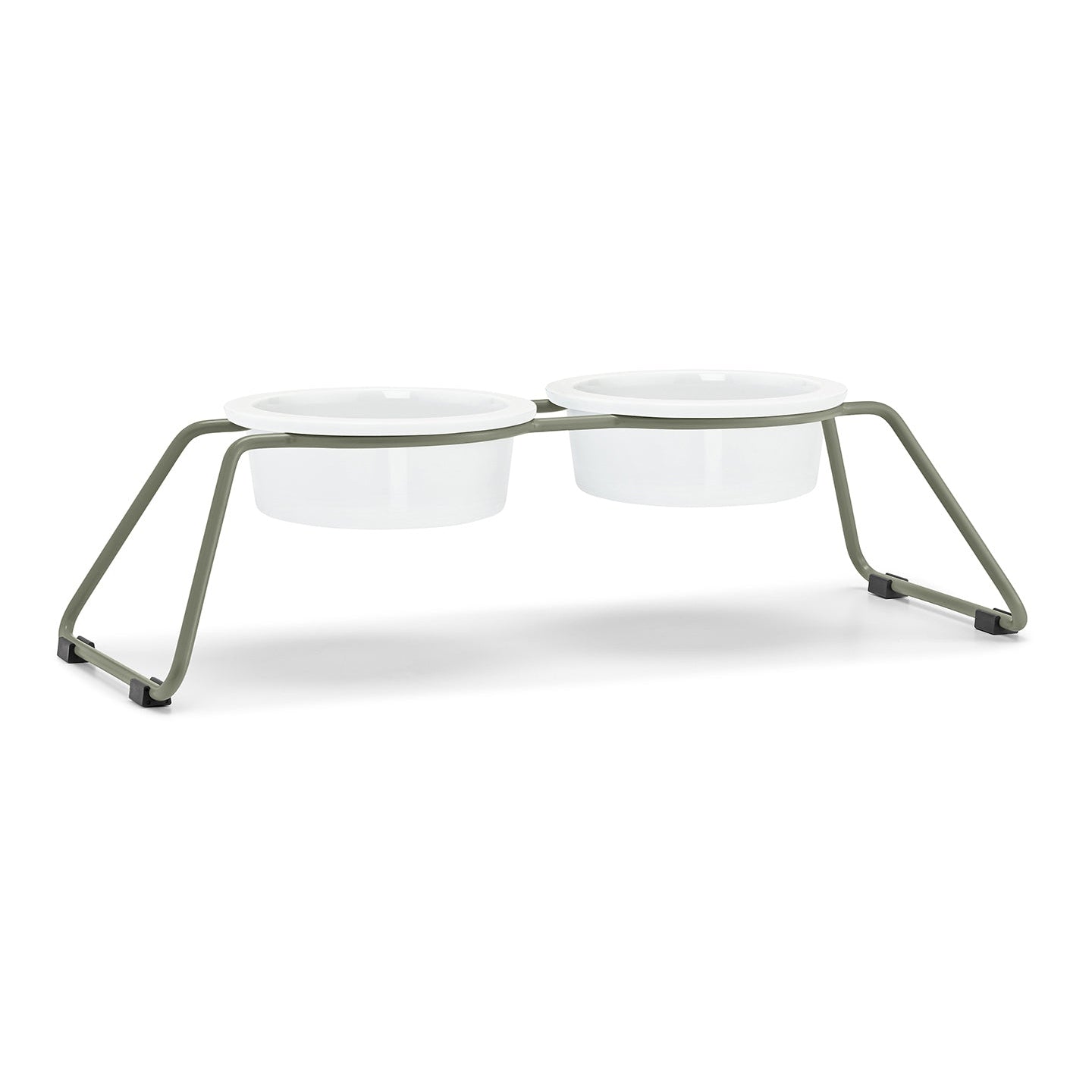 MiaCara Cena Elevated Dog Feeder - Porcelain - Image 5