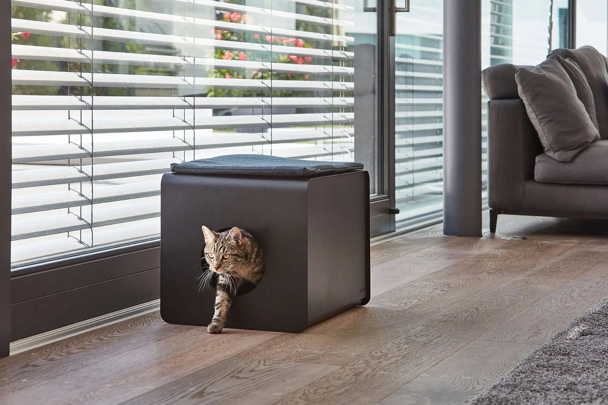 MiaCara Sito litter box carbon filter insert refill - in black